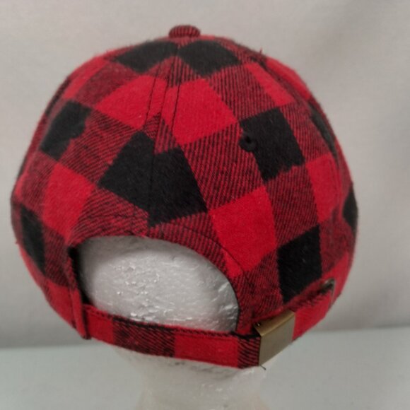 Doodlebug Boutique Steamboat Willie Mickey Mouse Cap Hat Buffalo Plaid Flannel - Picture 9 of 16